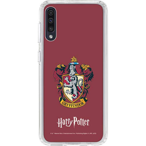 Wizarding World Harry Potter Gryffindor House Crest Galaxy A50 Clear Case